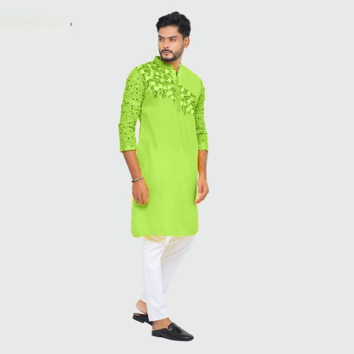 Mens Smart Look Simple Panjabi